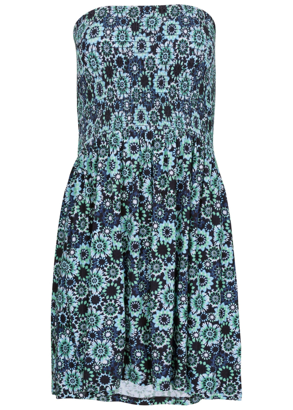 Convertible Cover Up Dress Cool Kaleidoscope