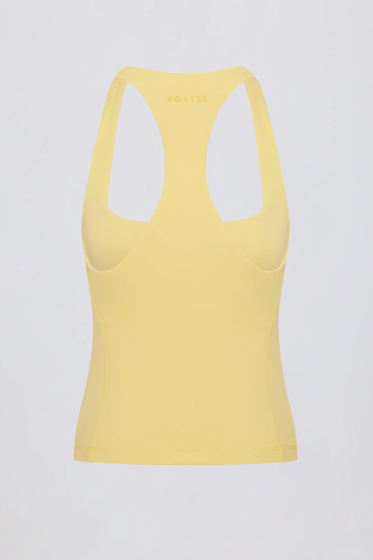Soft Active Racerback Tank Top in Lemon
