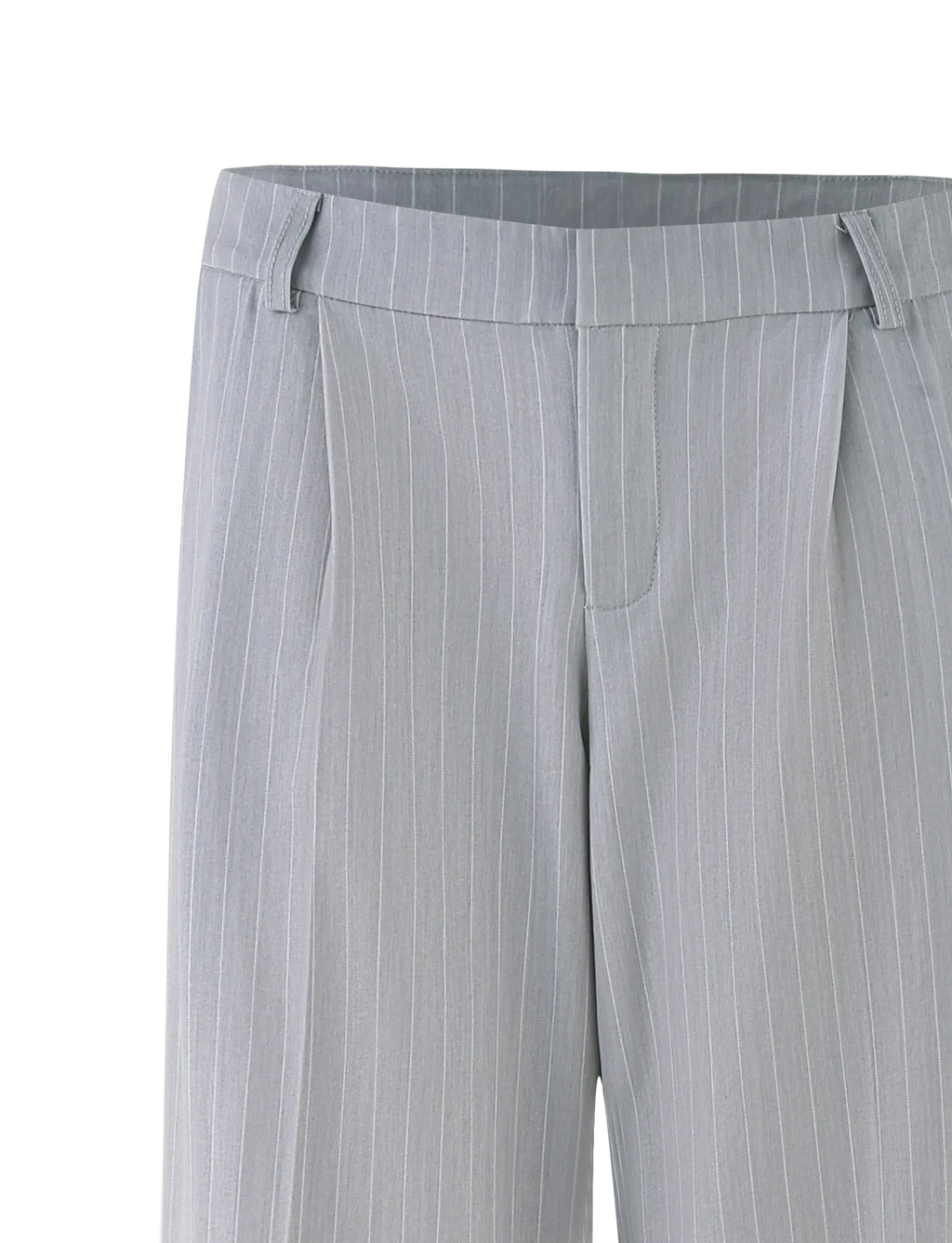 AMBERLY SUIT PANT GREY PINSTRIPE GREY PINSTRIPE