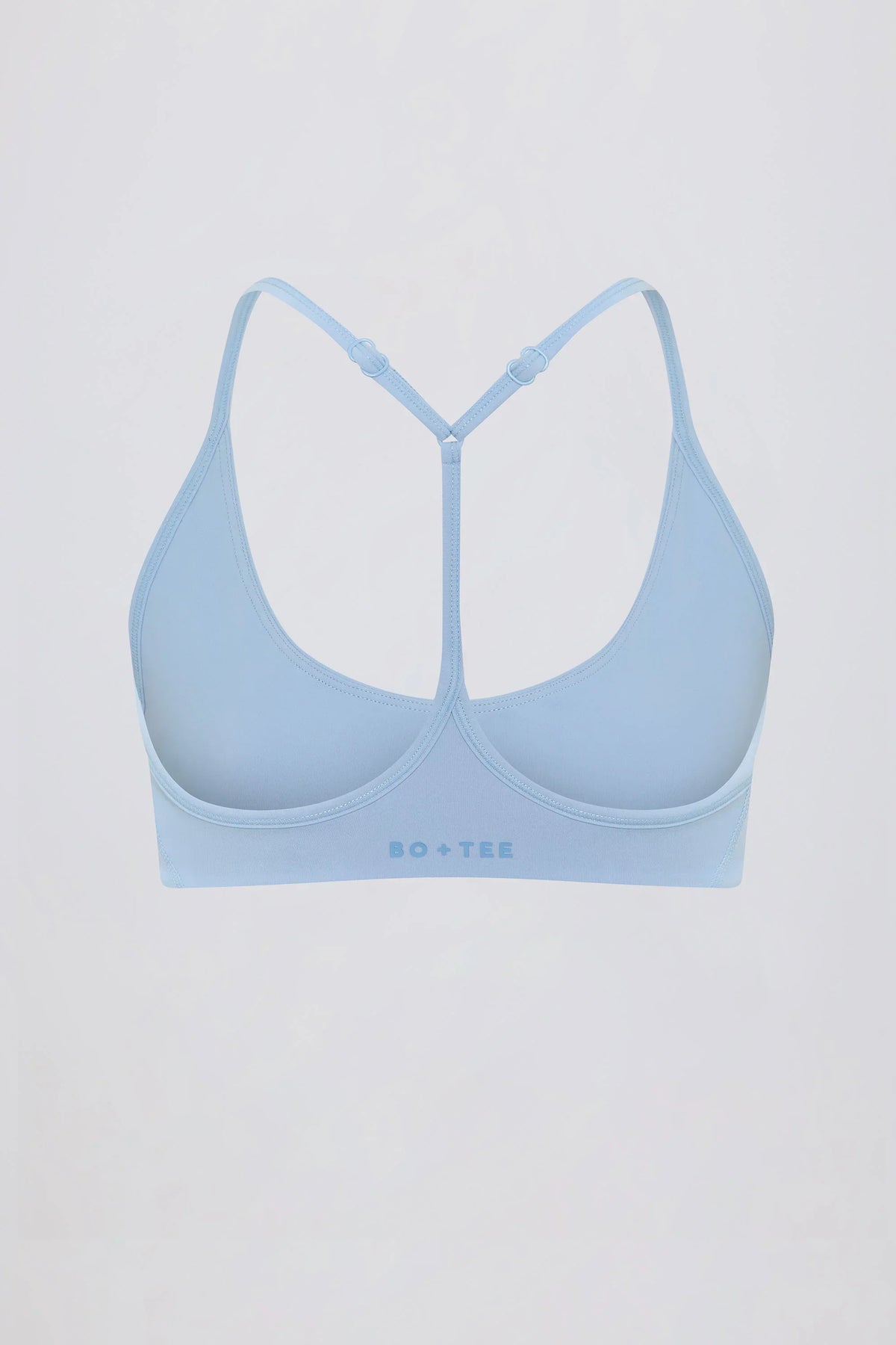 Soft Active Racerback Sports Bra in Sky