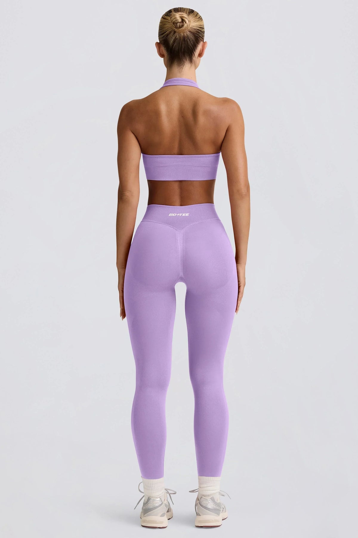 Define Luxe High Waist Leggings in Lilac