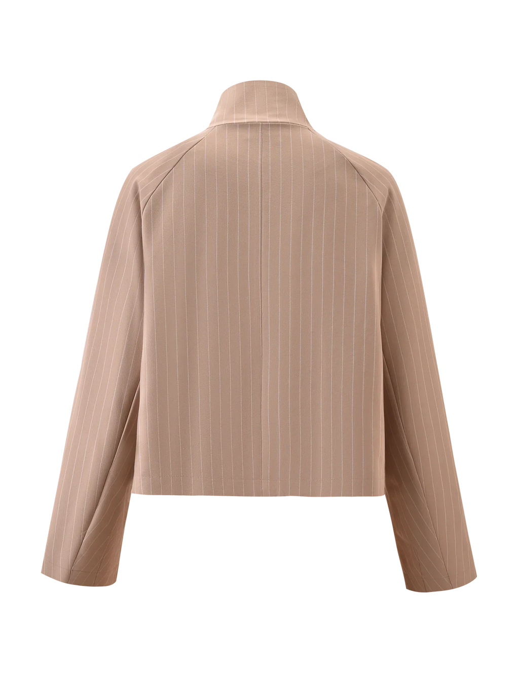 LENNEX JACKET TAN PINSTRIPE