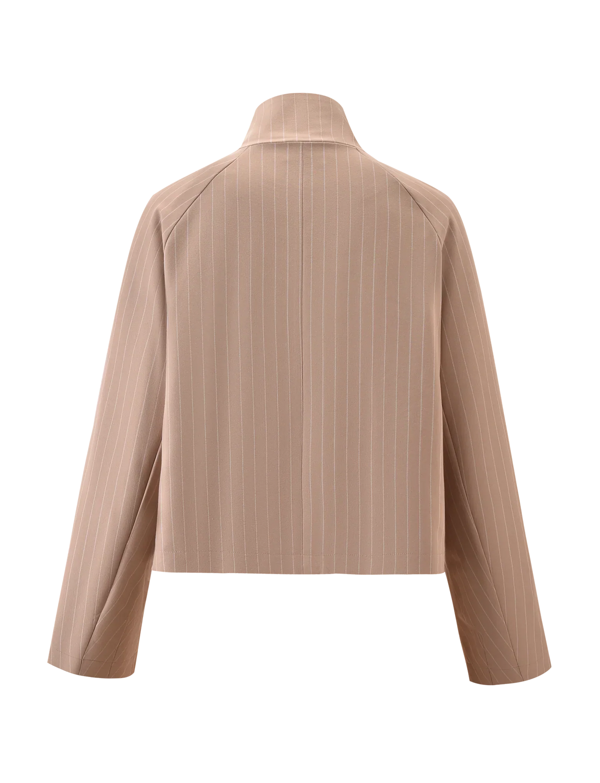 LENNEX JACKET TAN PINSTRIPE