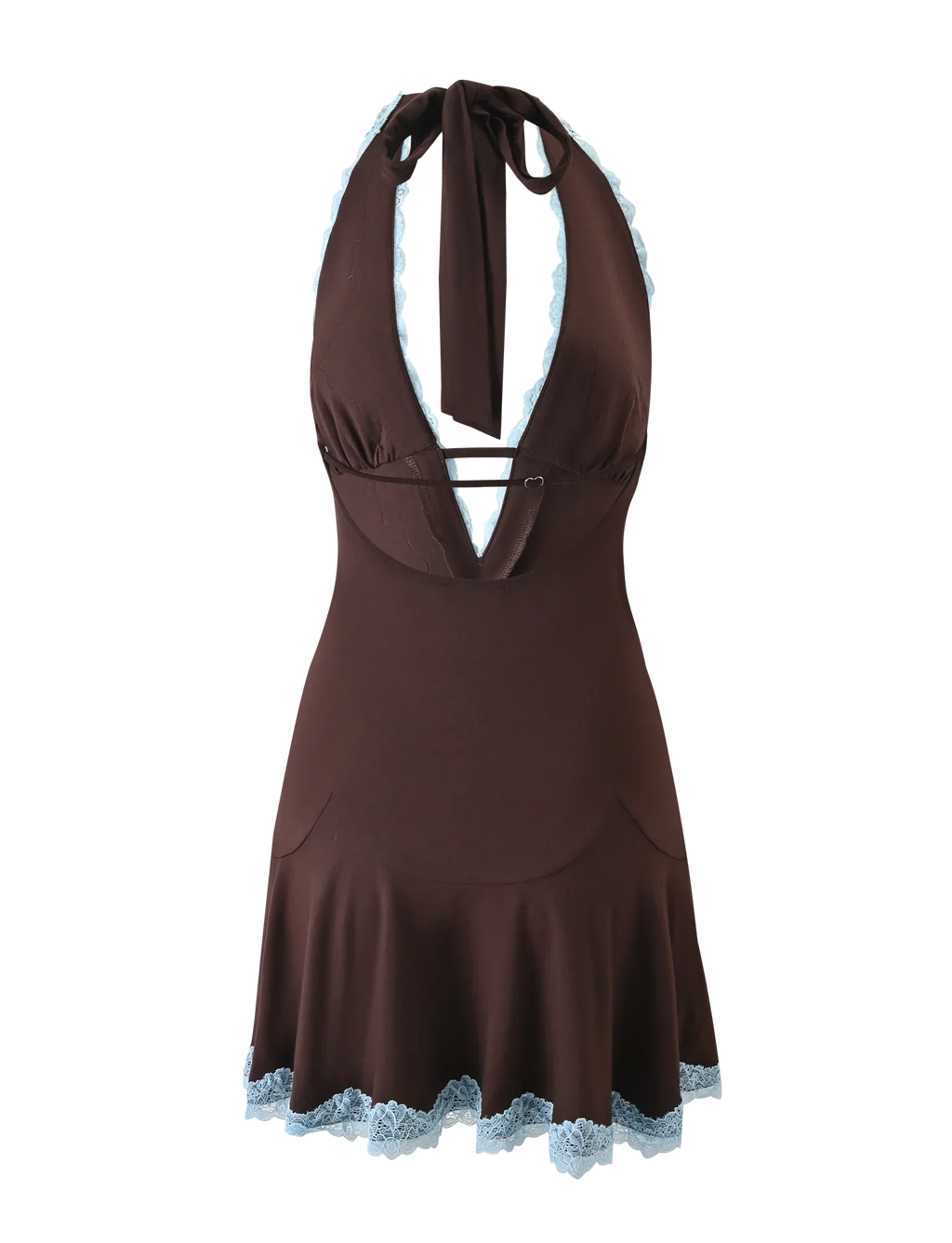 TALIYAH MINI DRESS CHOCOLATE