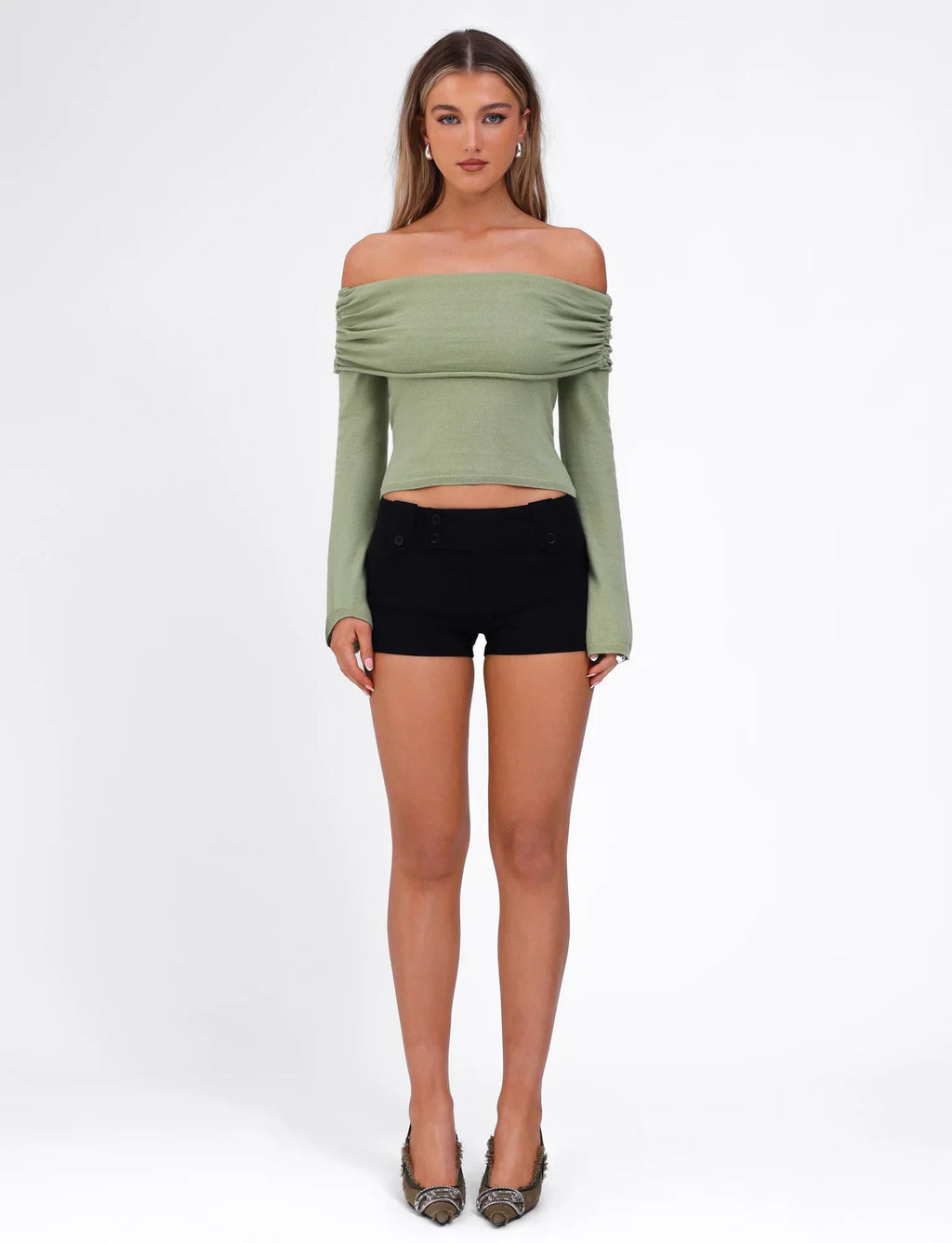 DIEDRE JUMPER GREEN