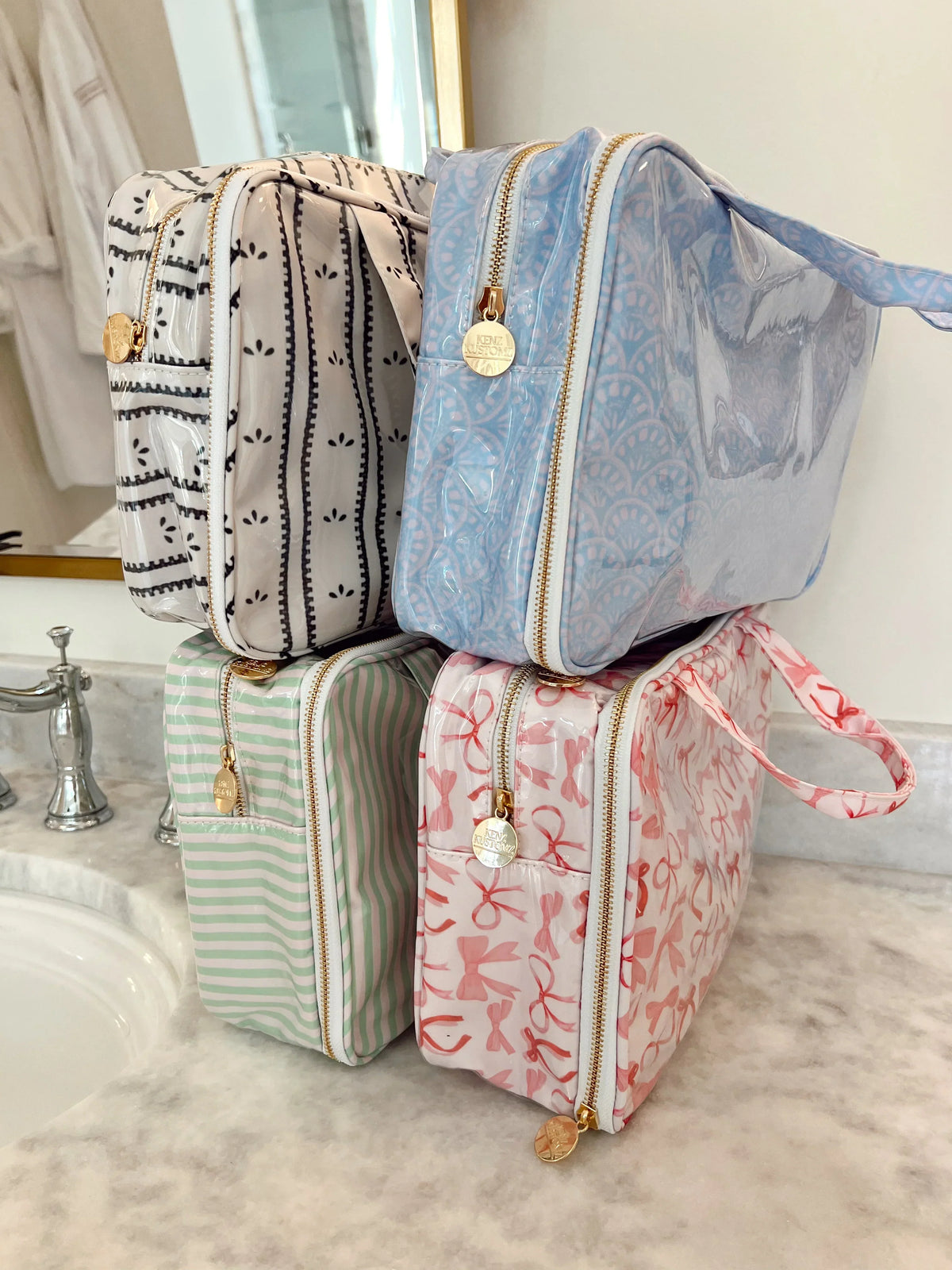 KenzKustomz Clear Coat Toiletry Case