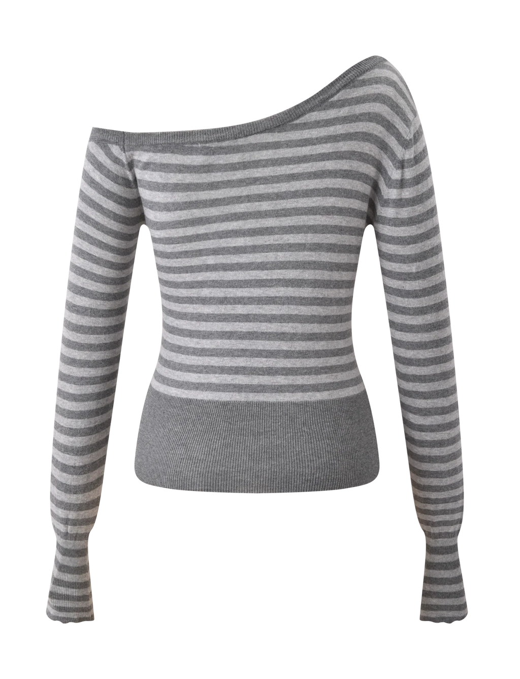 TYLA JUMPER GREY STRIPE