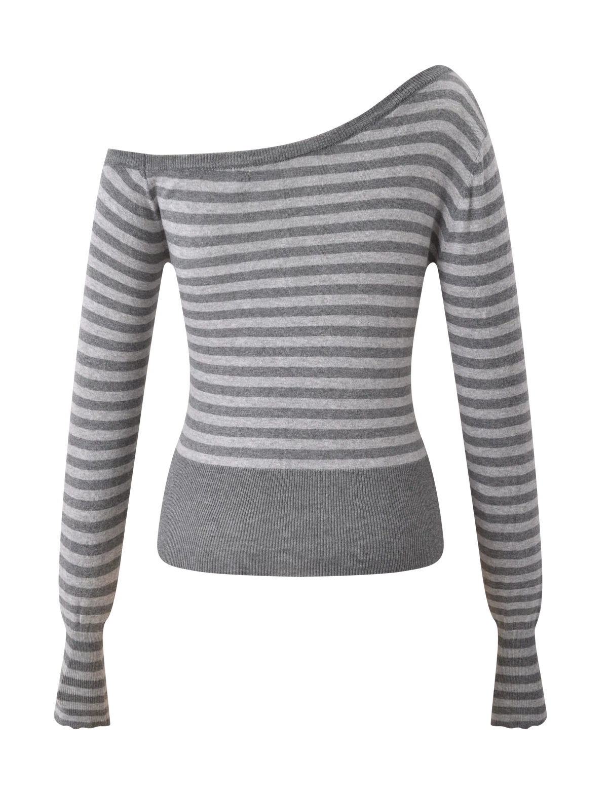 TYLA JUMPER GREY STRIPE