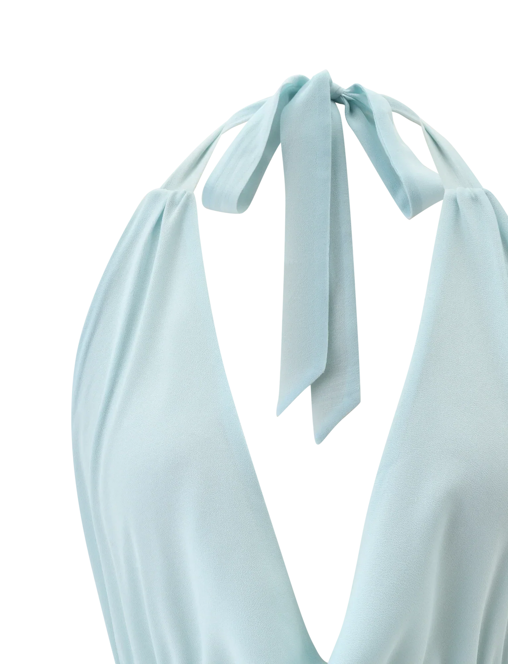 VEDA OPEN BACK COWL TOP SEAFOAM