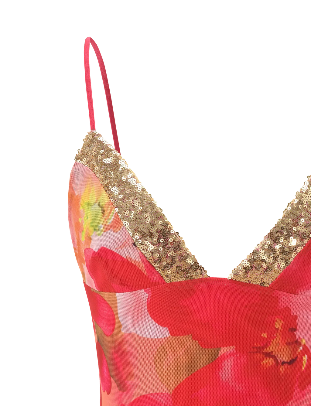 FENELLA TOP DAIQUIRI FLORAL