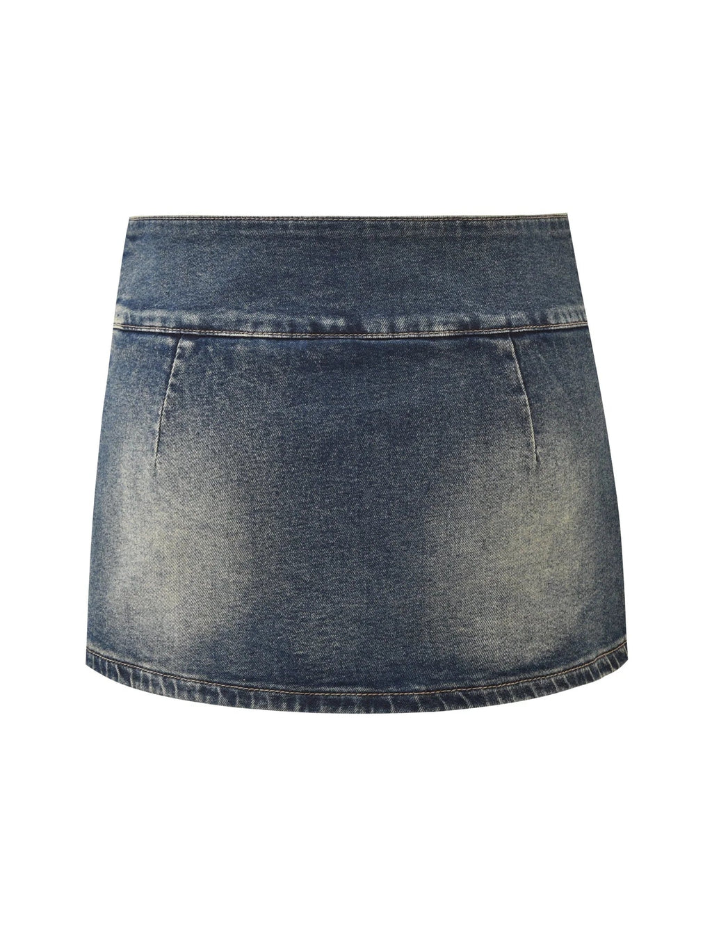 LUPITA SKORT MID WASH