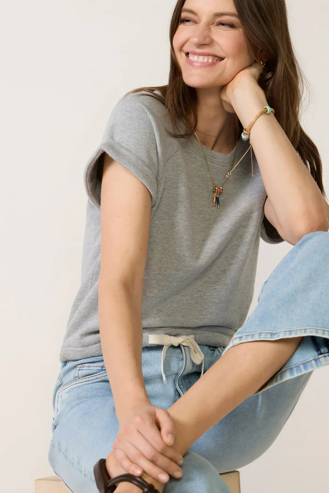 Sydney Tie Bottom Sweatshirt
