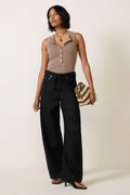 Brynn Wide Leg Drawstring Pant