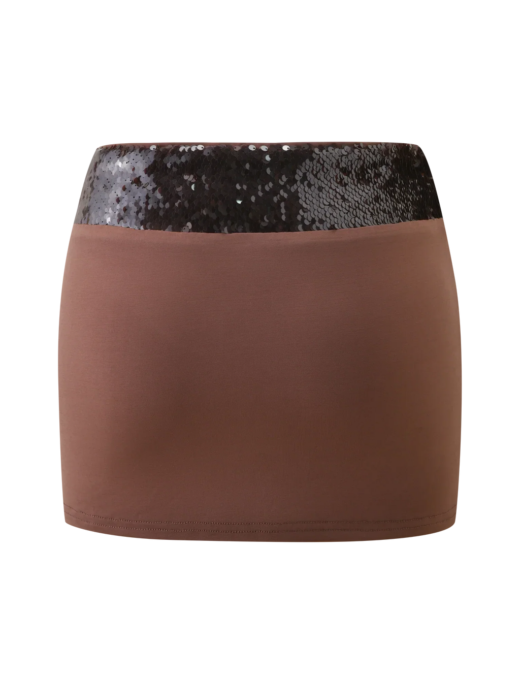THARA MINI SKIRT CHOCOLATE