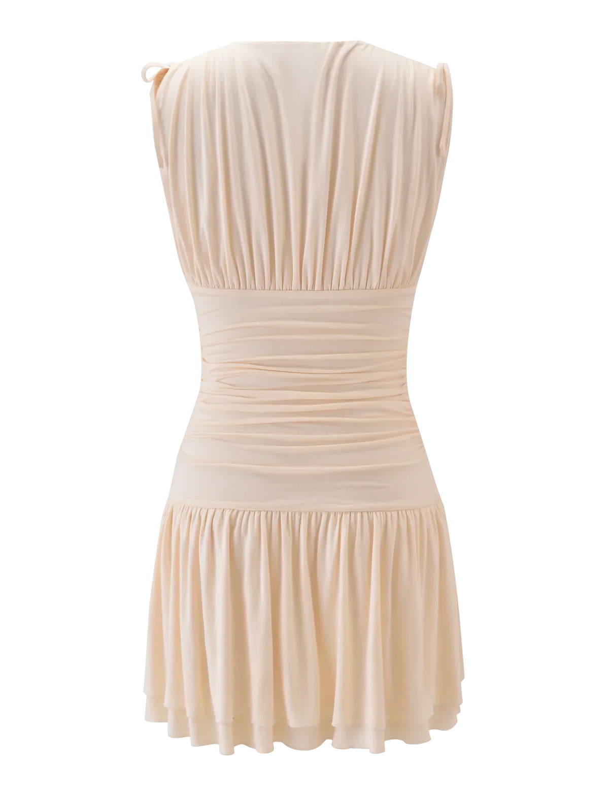 HALONA MINI DRESS CREAM