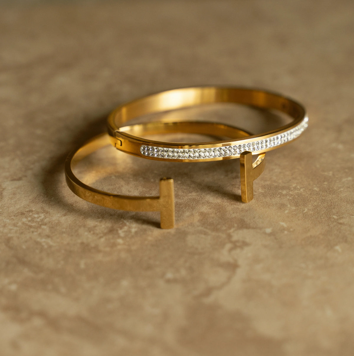 Cleo Gold Cuff Bracelet