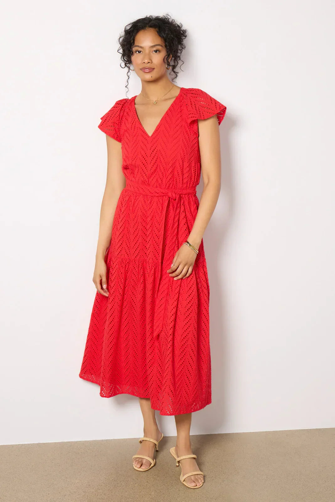 Daisy Eyelet Dress