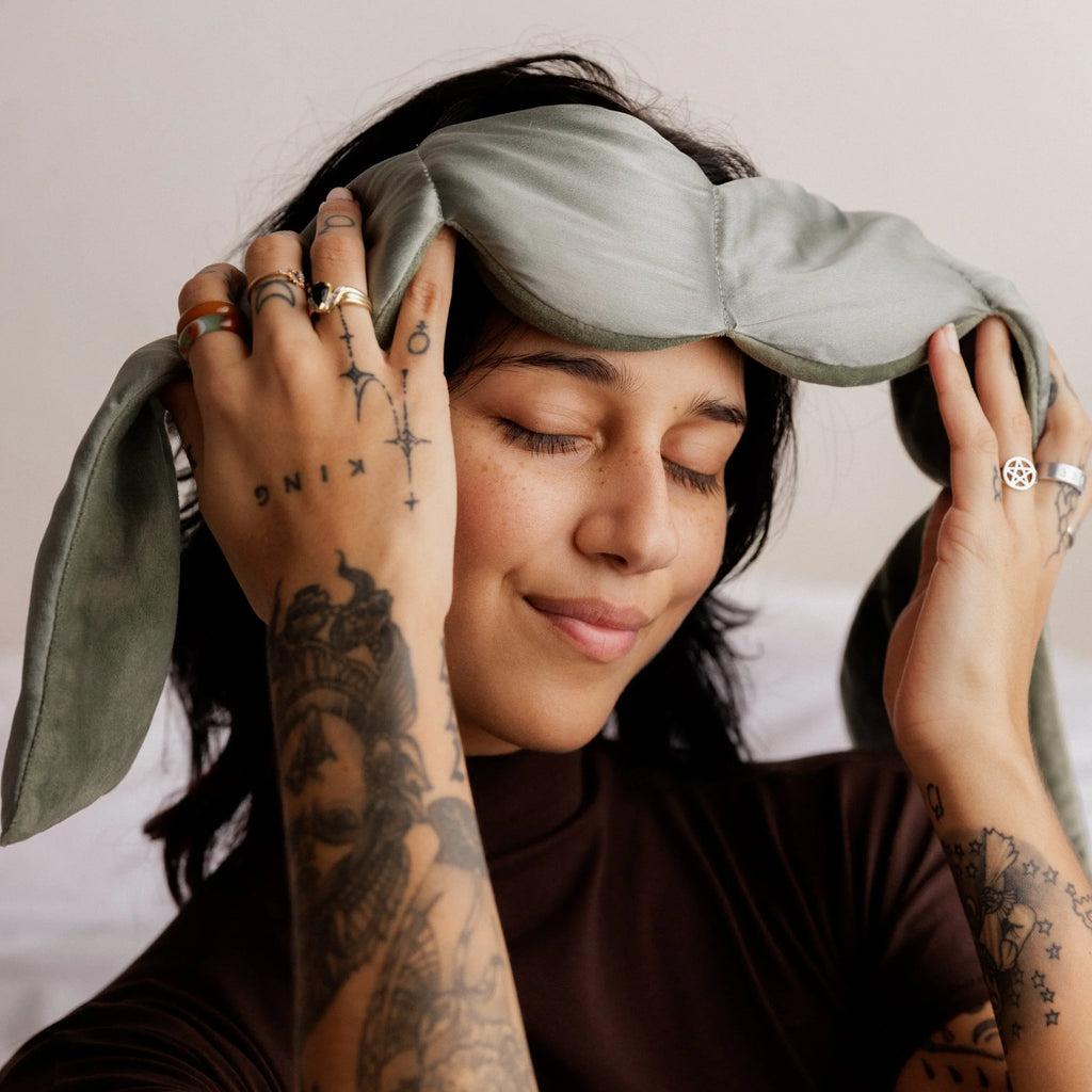 Mineralized Silk Sleep Mask