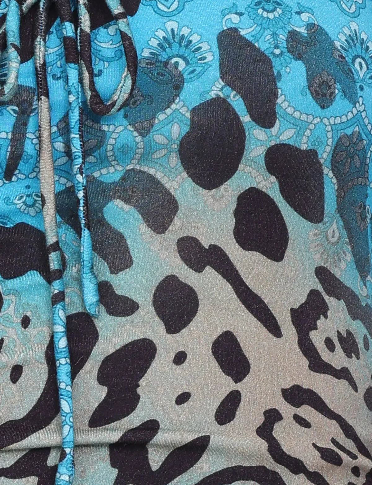 MIRELY TOP MULTI LEOPARD LEOPARD SWIRL