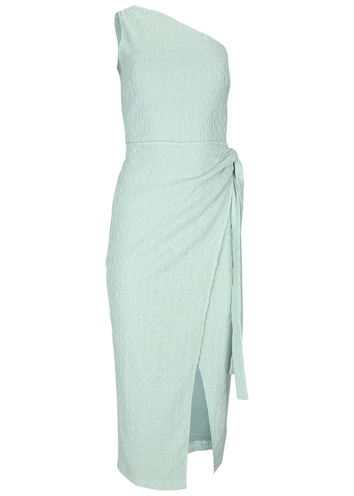 Tie Side Maxi Dress Dusty Mint