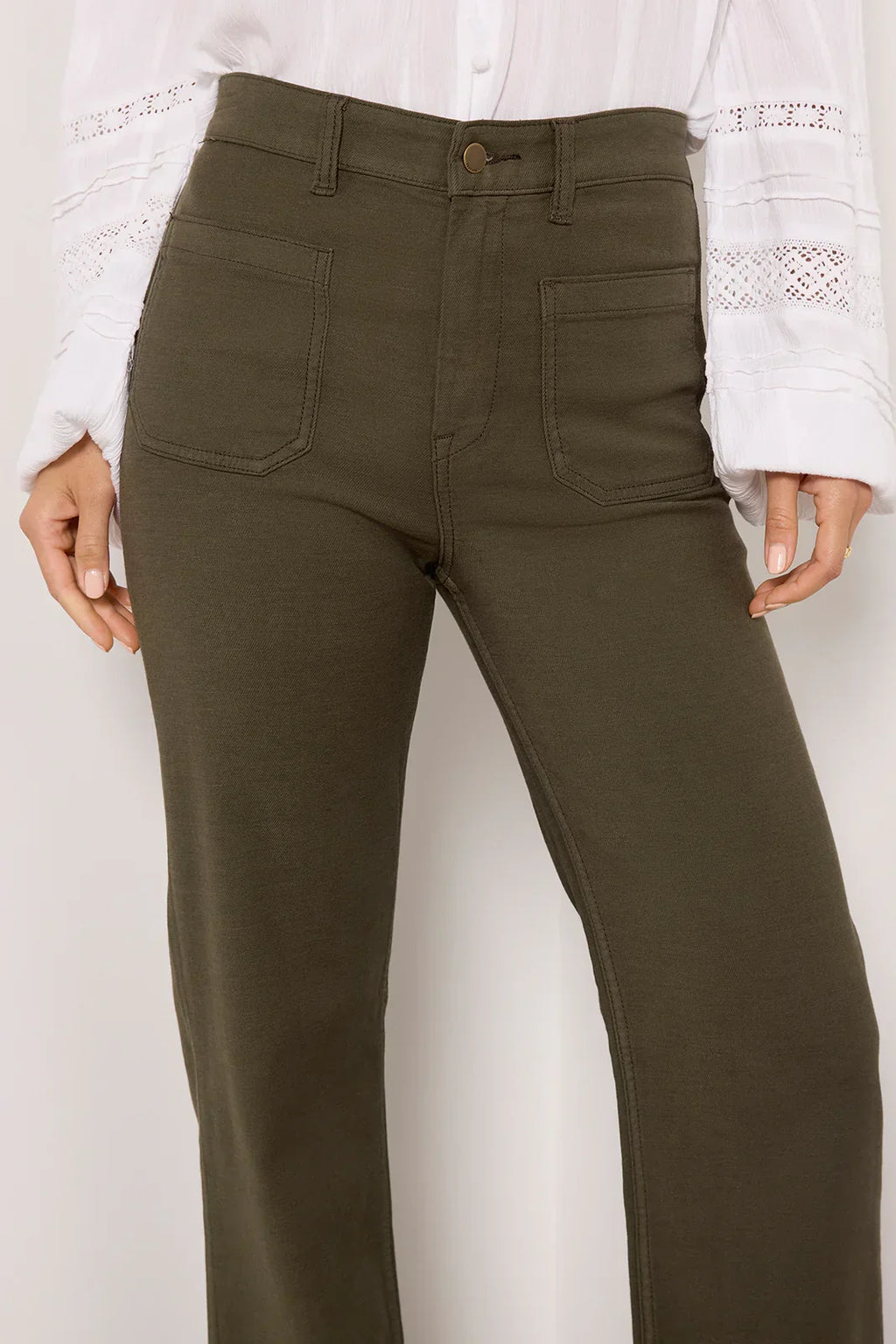 Stretch Terry Patch Pocket Pant