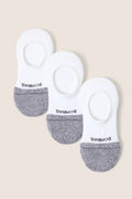 3 Pack Cushion No Show Socks