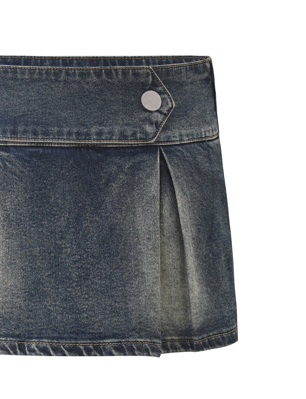 LUPITA SKORT MID WASH