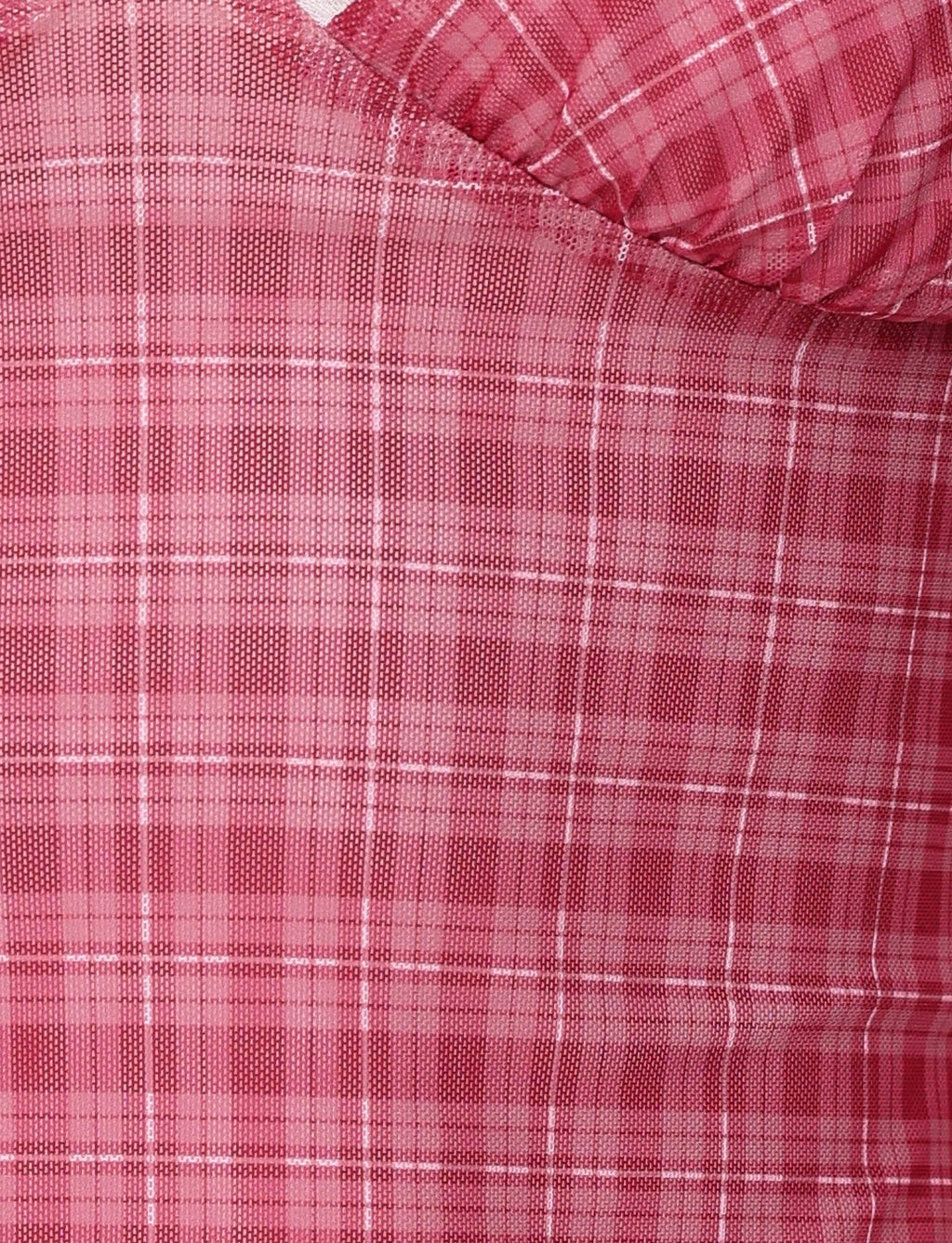 AMARAN TOP RED RED CHECK