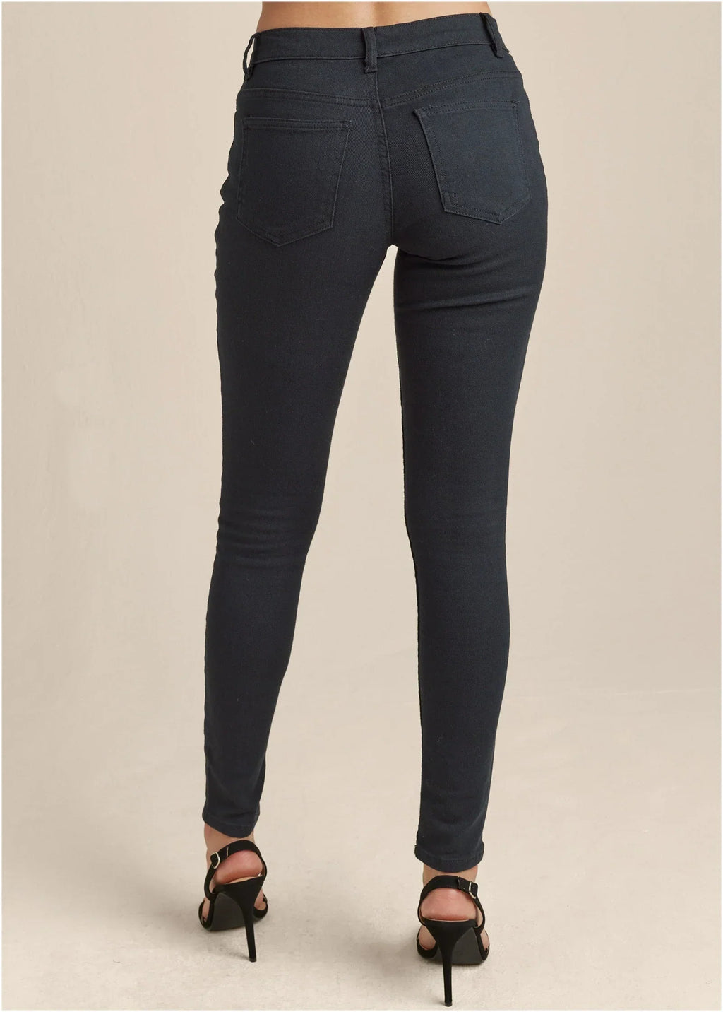 Heidi Skinny Jeans Black Denim