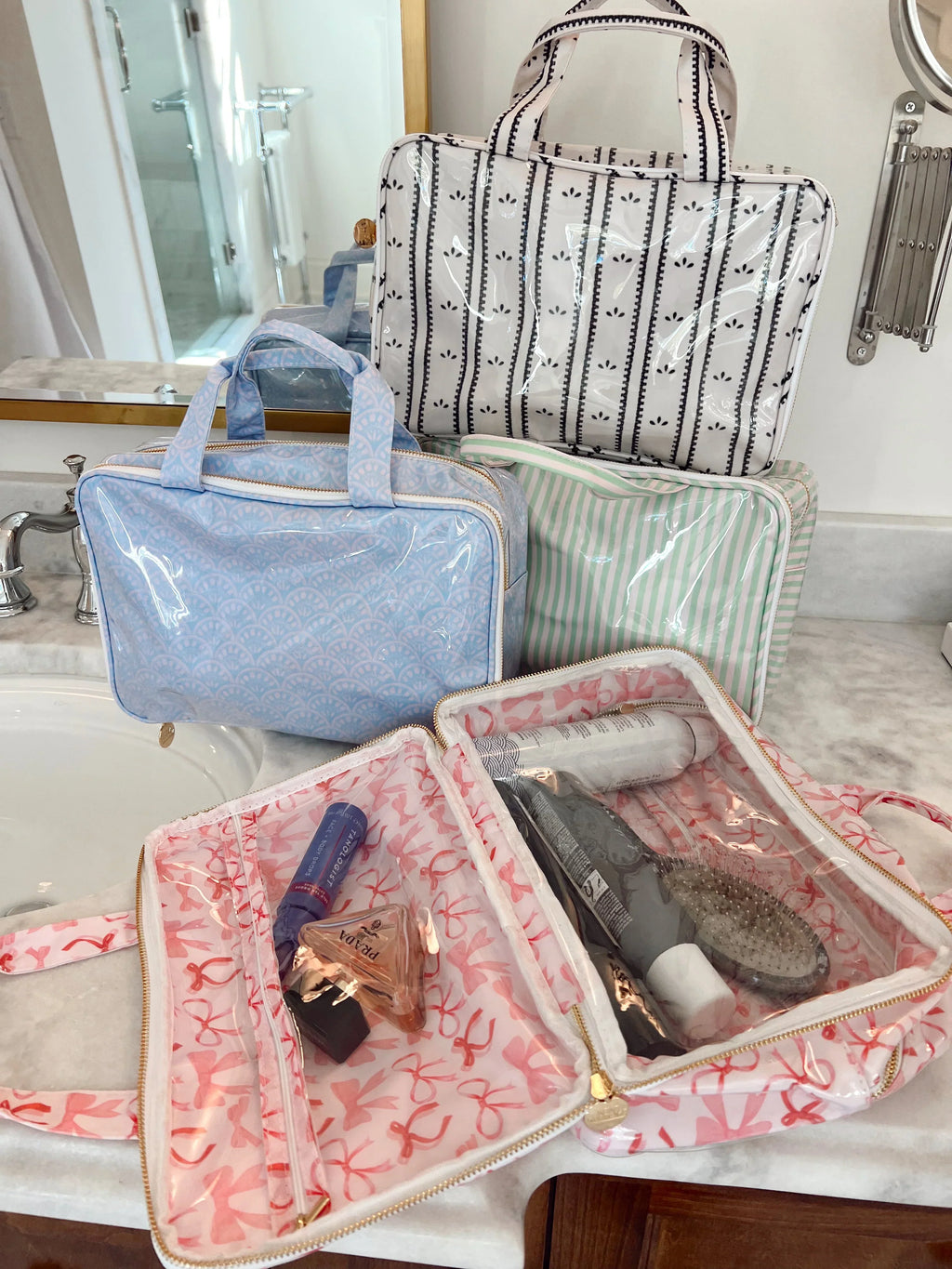 KenzKustomz Clear Coat Toiletry Case