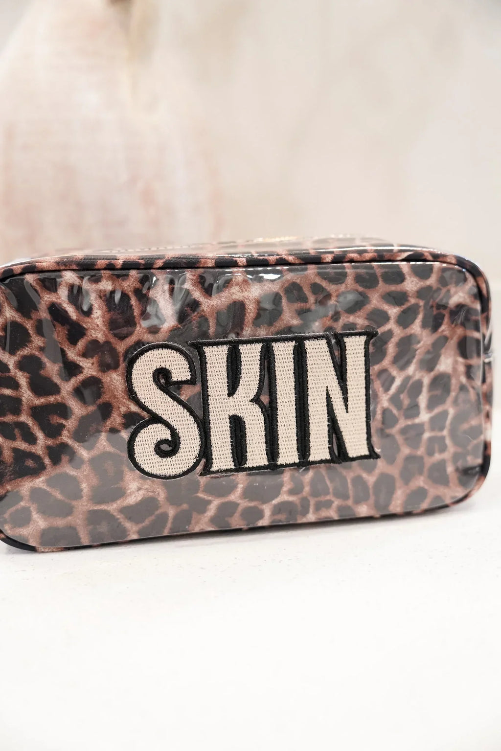 KenzKustomz Leopard Clear Coat Large Bag Skin