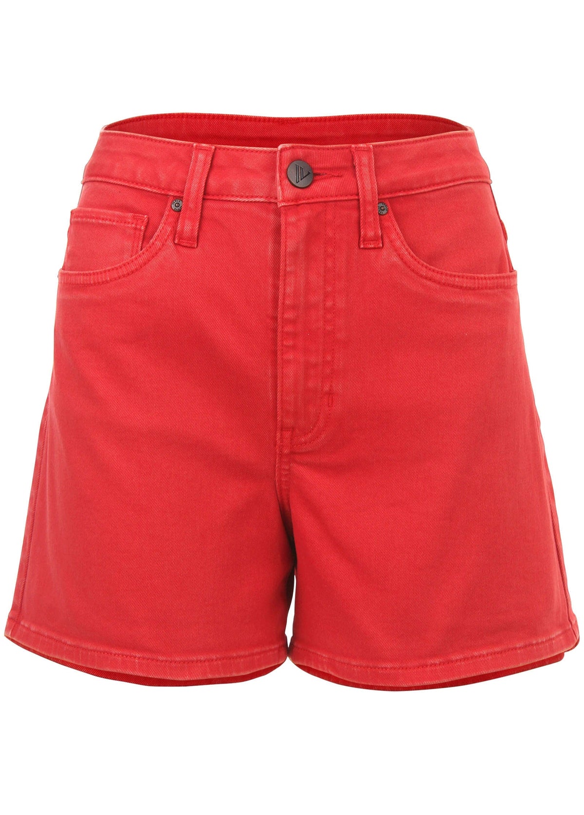 Naomi Denim Shorts Scarlet