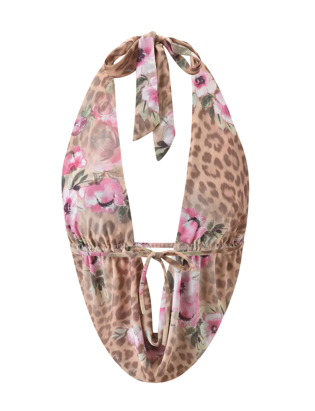 RISA TOP LEOPARD FLORAL