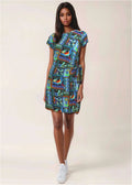 Tie Front T Shirt Dress Market Menagerie