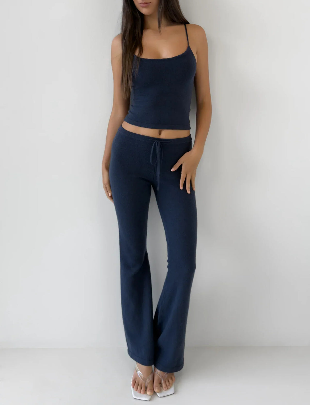 LEORA TOP NAVY