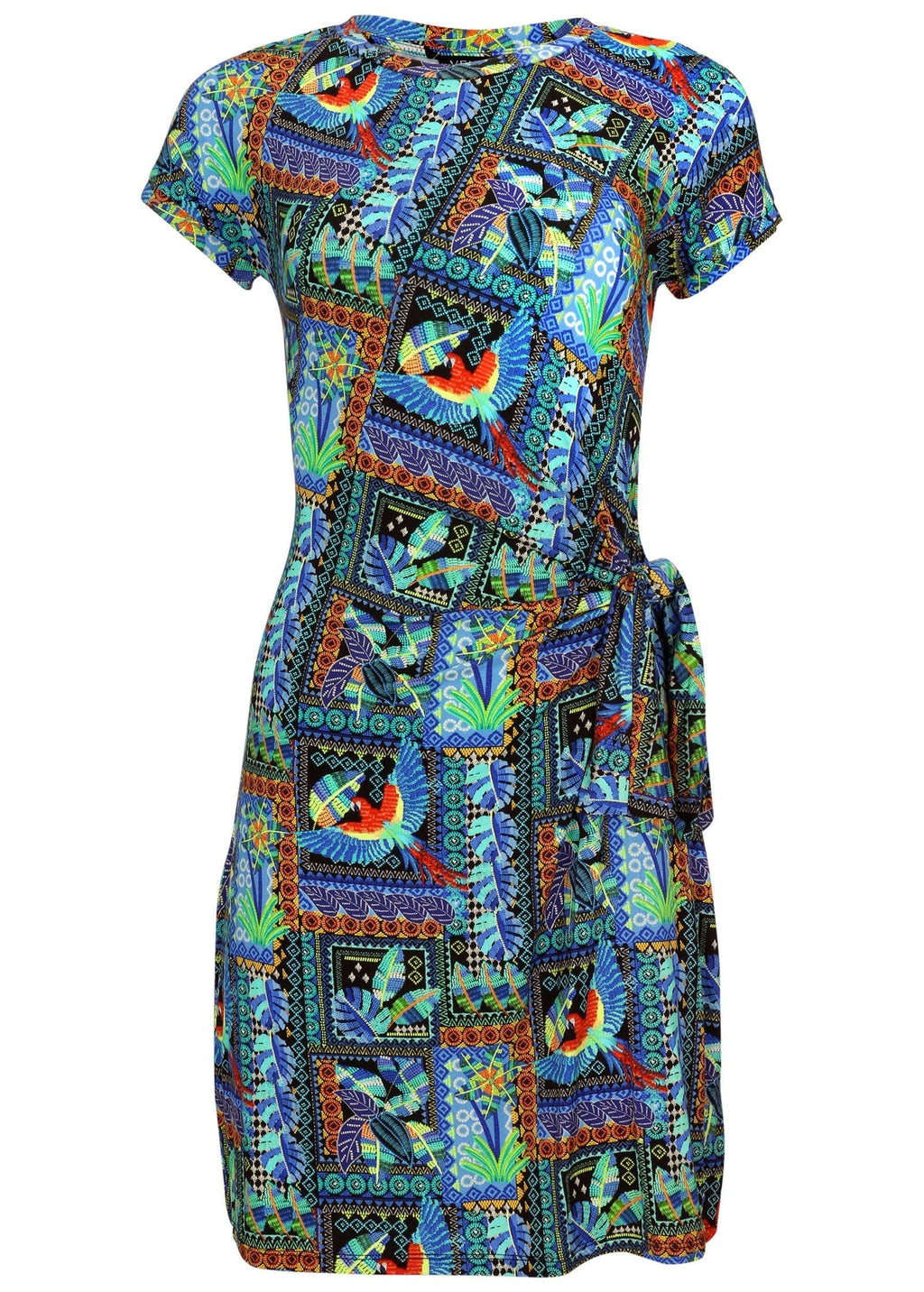 Tie Front T Shirt Dress Market Menagerie