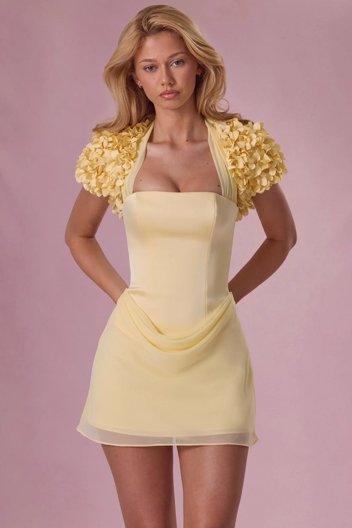 Cropped Bolero in Butter