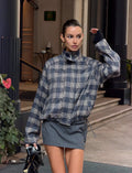 LENNEX JACKET GREY CHECK