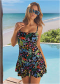 Venice Skirted Swim Dress Midnight Elegance