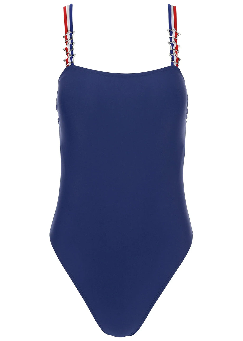 Strappy One Piece Swimsuit Ultramarine Blue