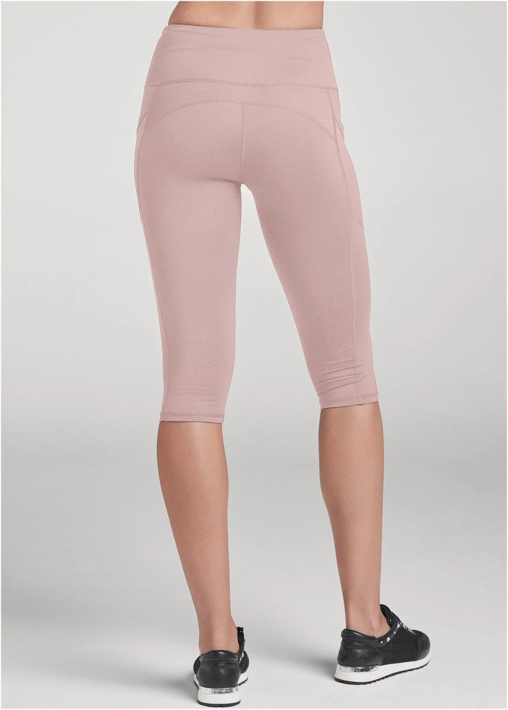 Pocket Capri Leggings Tan