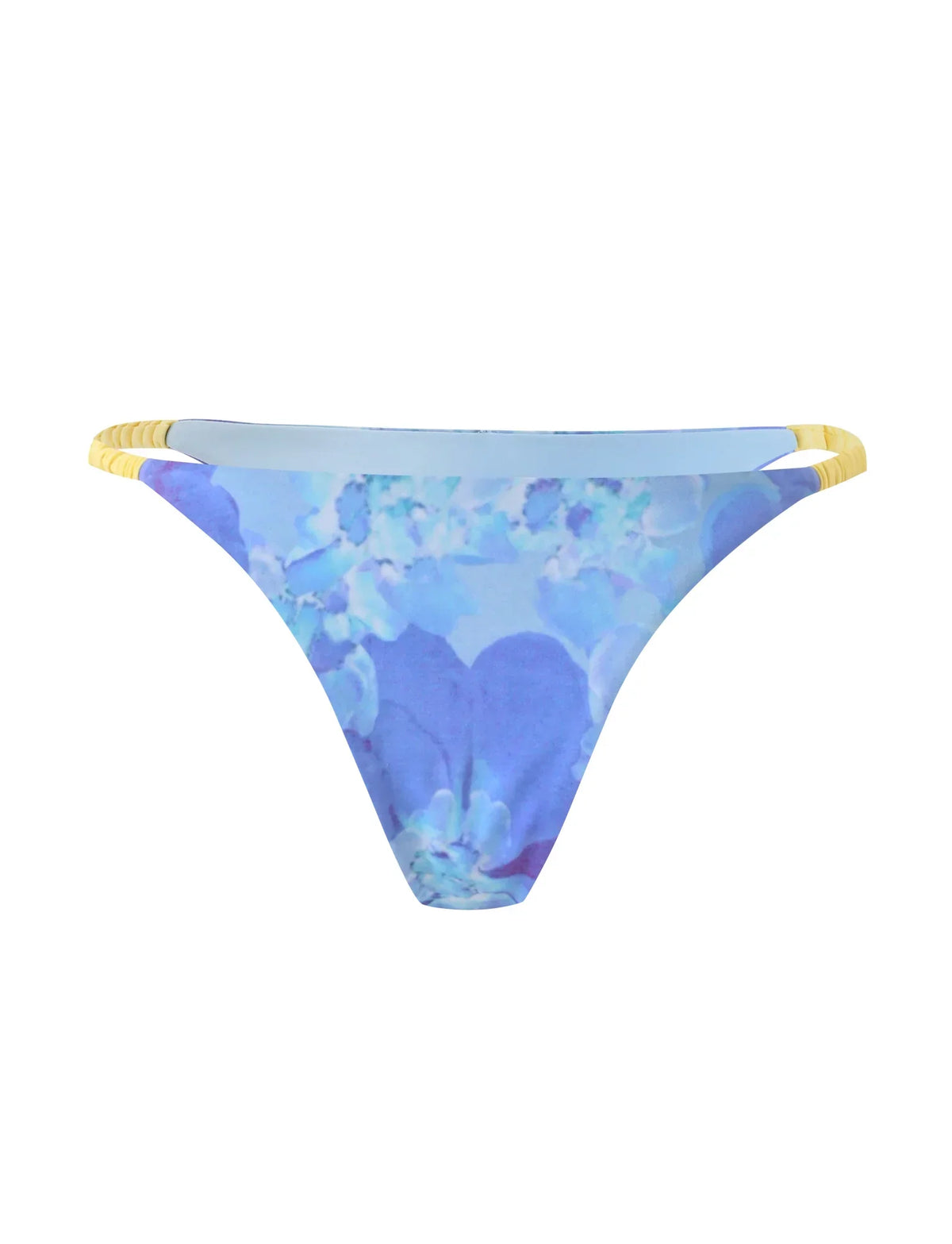 EMBERLAIN BIKINI BOTTOM BLUE MACRO FLORAL