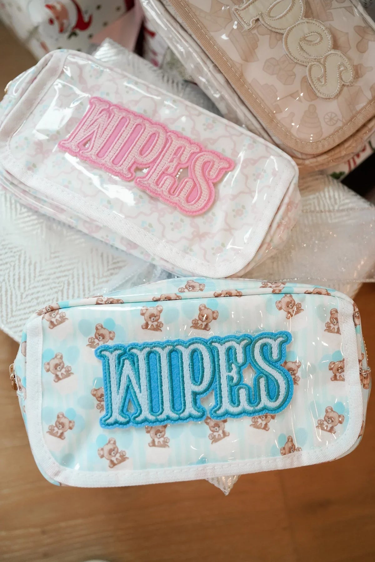 KenzKustomz Wipes Pouch Clear Coat Bag
