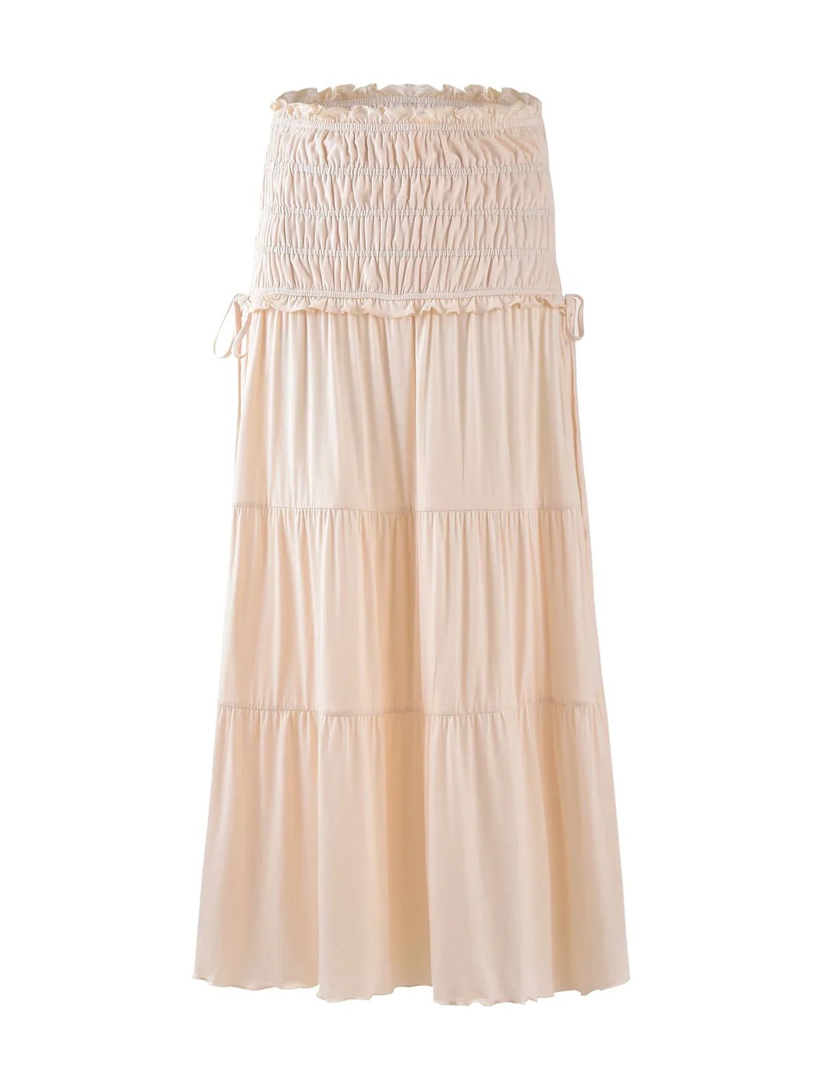 DENALI MAXI SKIRT NEUTRAL BONE